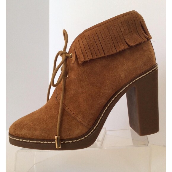 NEW TORY BURCH Hilary 100mm Fringe Booties (Size 5 M) - MSRP $395.00! - Picture 2 of 11